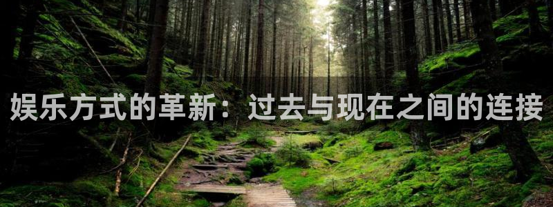 okooo澳客登陆：娱乐方式的革新：过去与现在之间的连接
