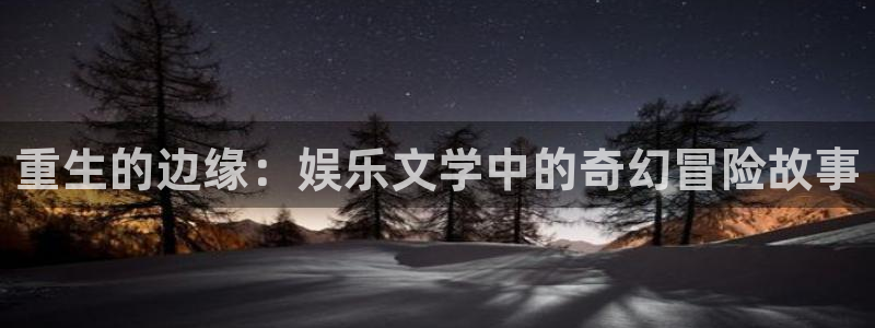 上海okooo澳客汽车电子有限公司：重生的边缘：娱乐文学中的奇幻冒险故事