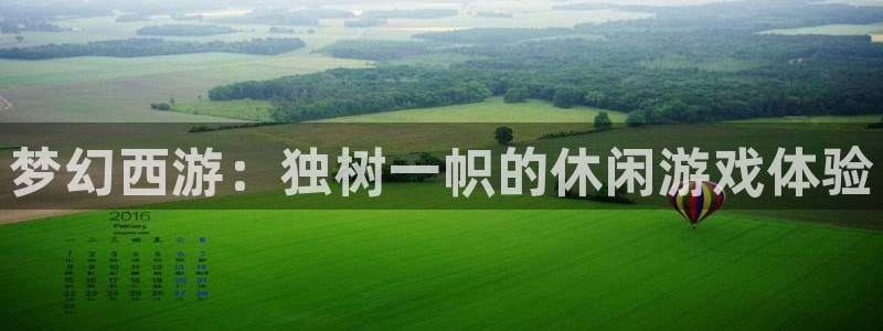okooo澳客体育官网入口登录：梦幻西游：独树一帜的休闲游戏体验